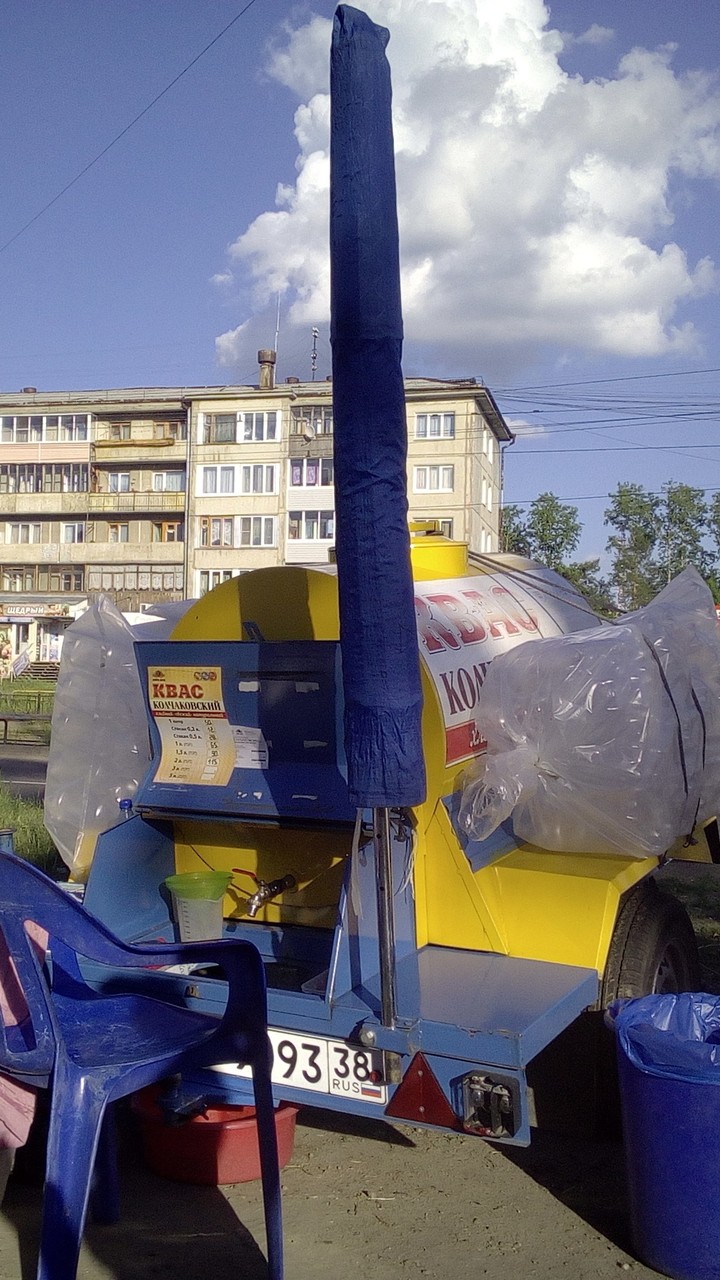 квас из бочки