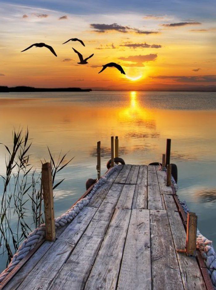 coucher de Soleil