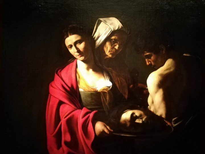 Caravaggio, Salome with the Head of Saint John the Baptist