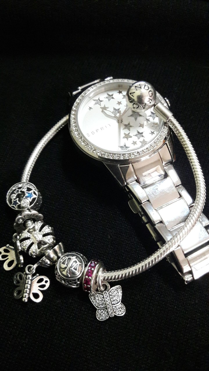 #pandoracharmbracelet #espritwatch