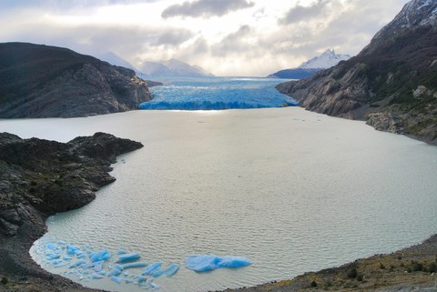 glacier, terrain壁纸