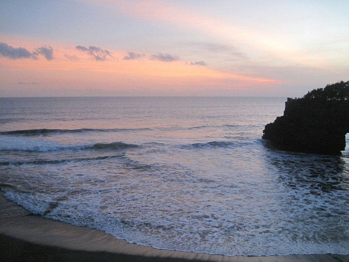 sunset in bali