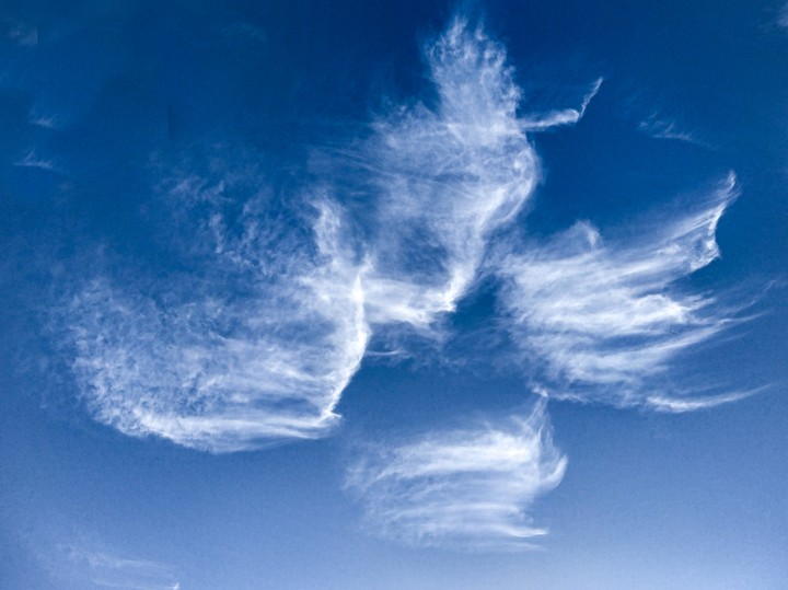 Blue Sky With White Clouds