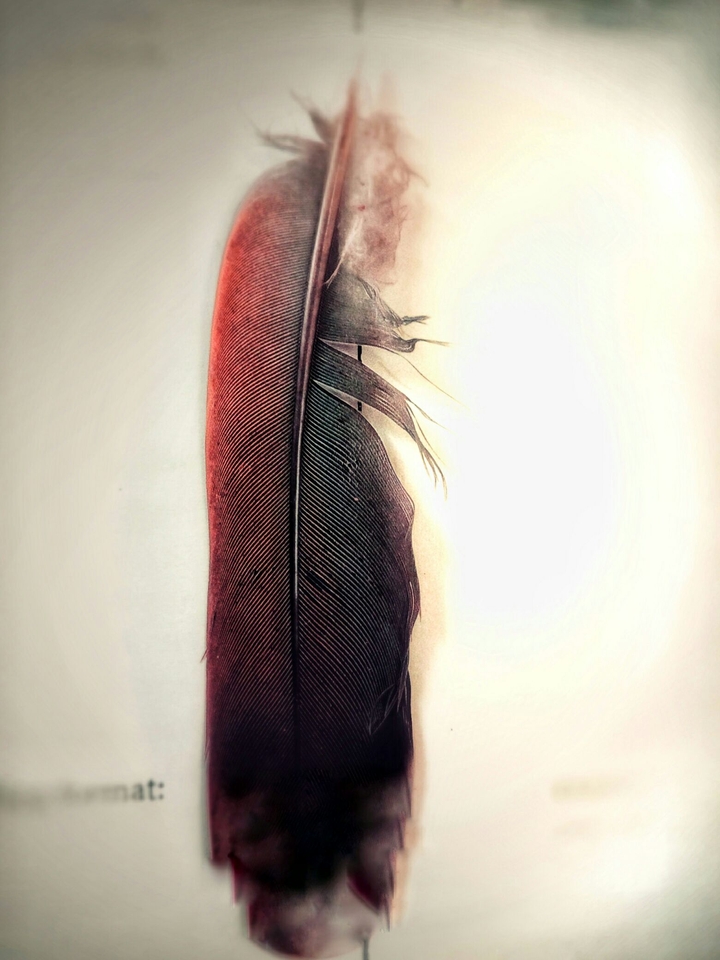 walking alone.