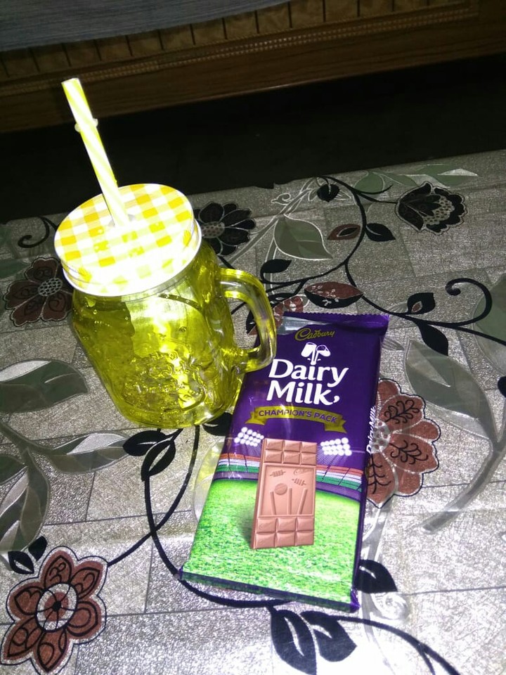 chocolate and sipper
