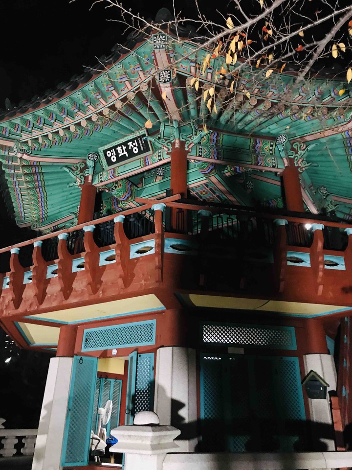 architecture in night
