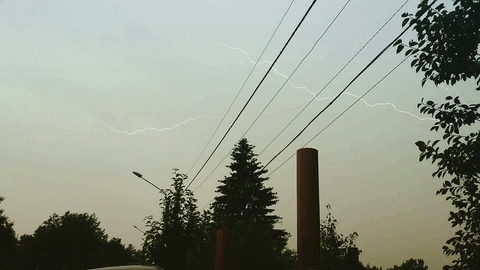 papéis de parede sky, electricity
