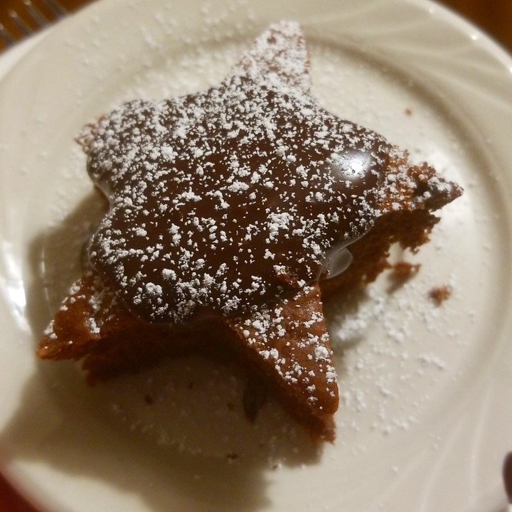 Chocolate star