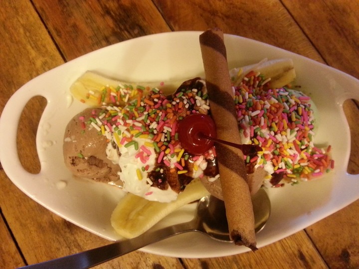 banana spilt