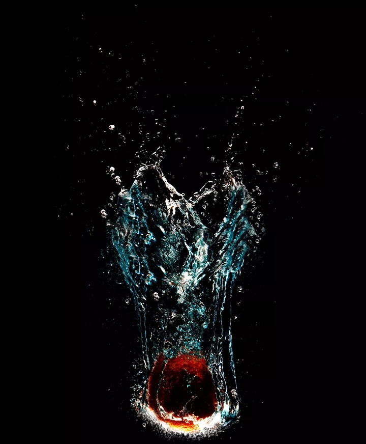 water splashes