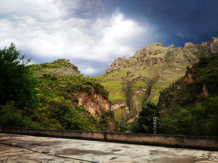 Kashmir beautiful weather view