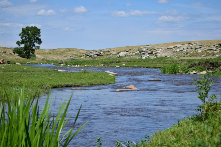 mountain river