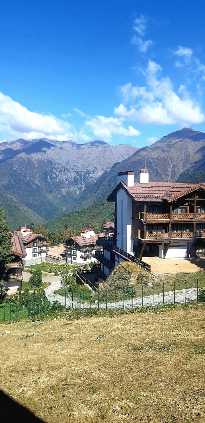 village in mountains