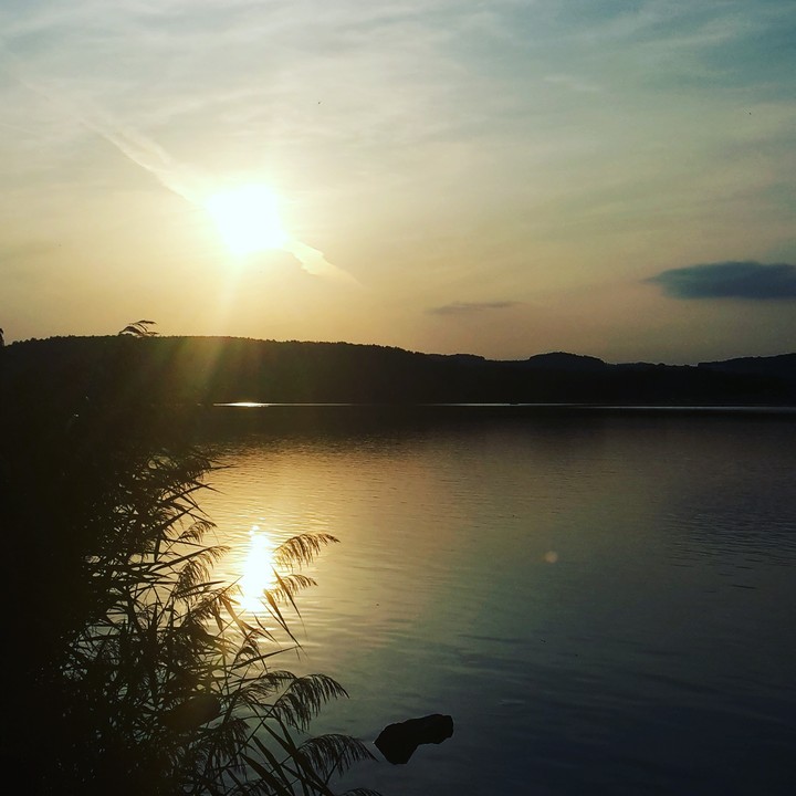 Sun goes down