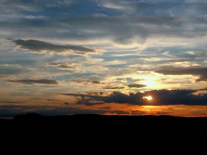 sundown sky