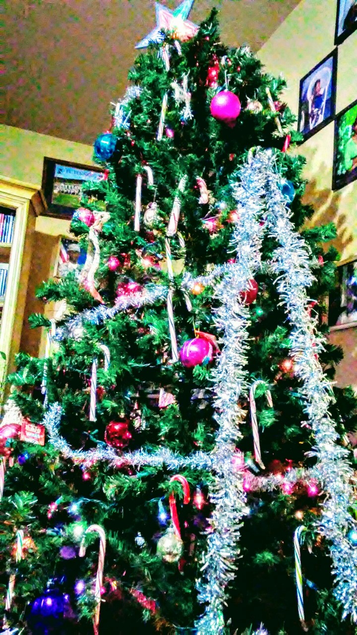 My messy Christmas tree