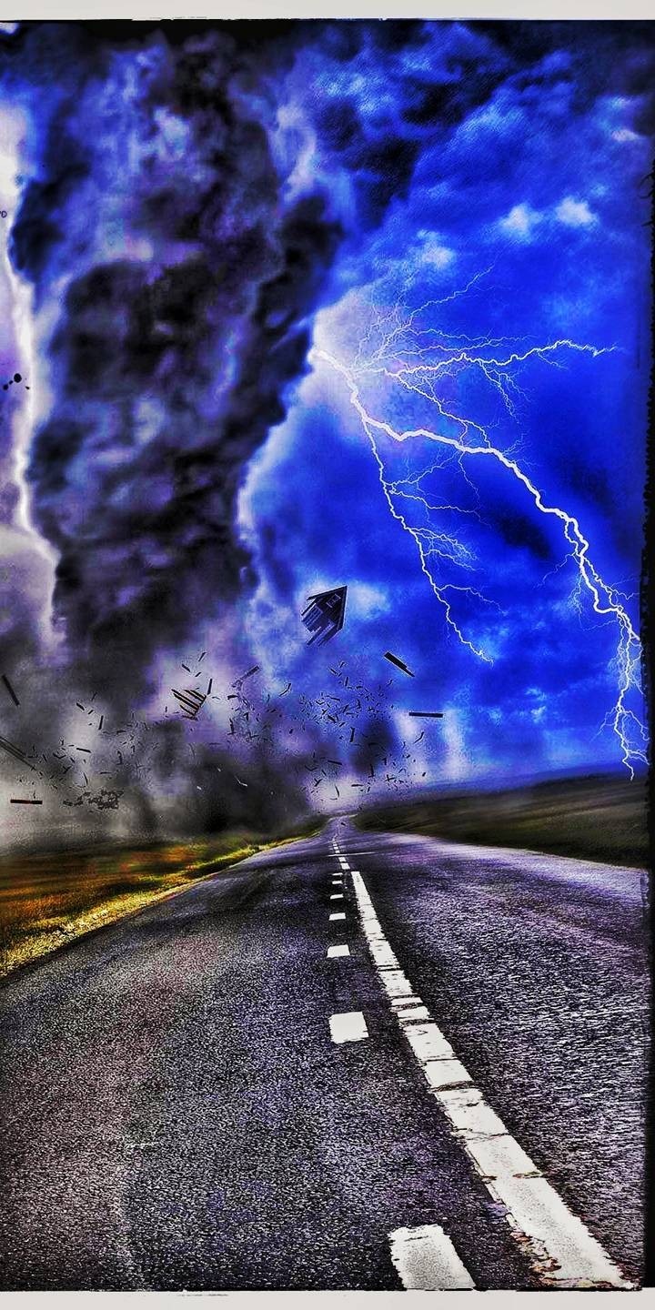color road tornado