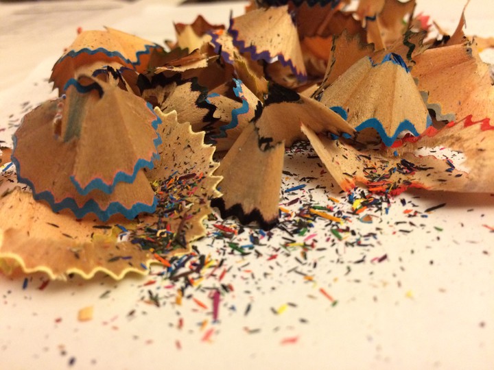 Pencil shavings