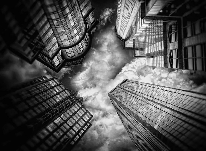 grau stadt