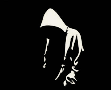 encapuchado oscuro