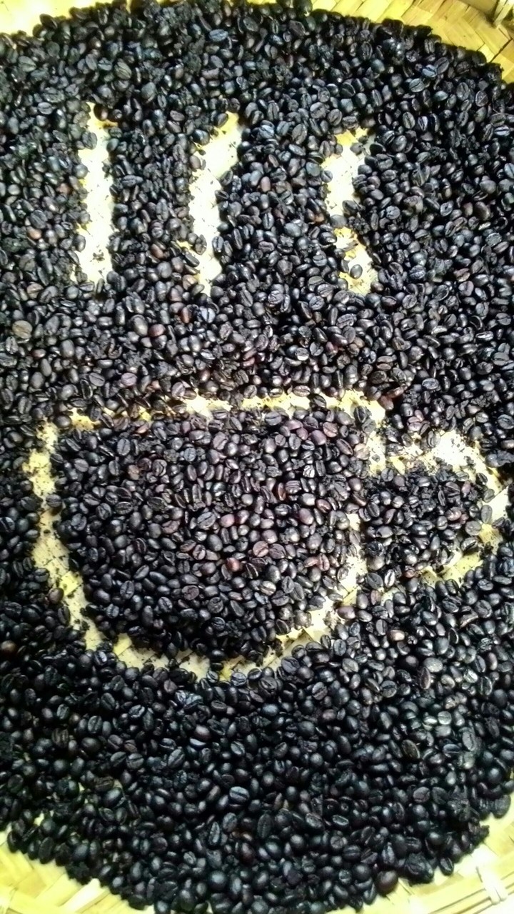 the black coffee