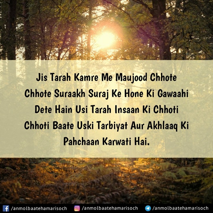 Anmol Baate '&' Hamari Soch