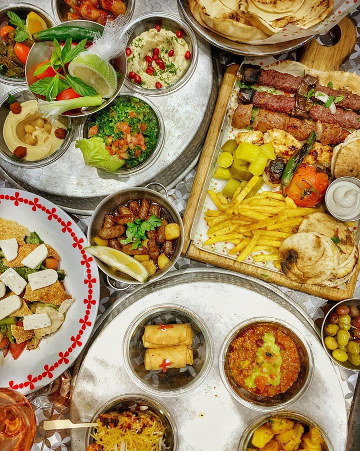 Delicious oriental food