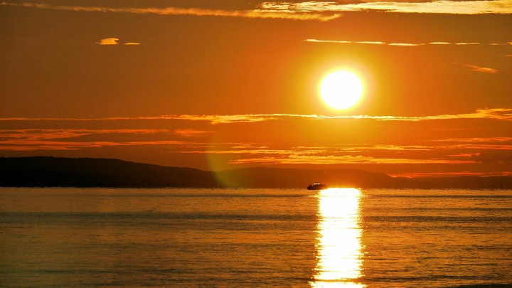 Perfect sundown