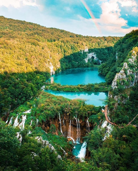 vegetation, waterfall háttérképek