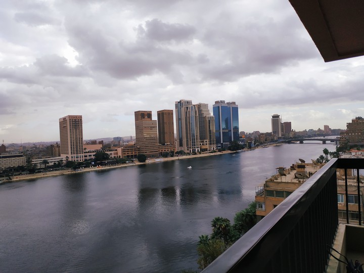 cloudy day with a great view