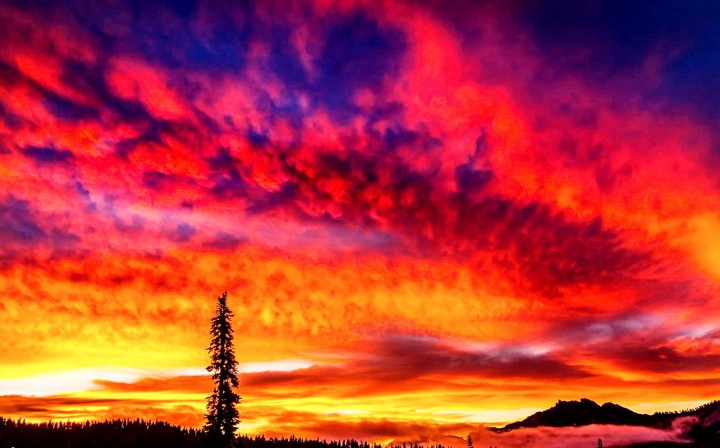 sun set