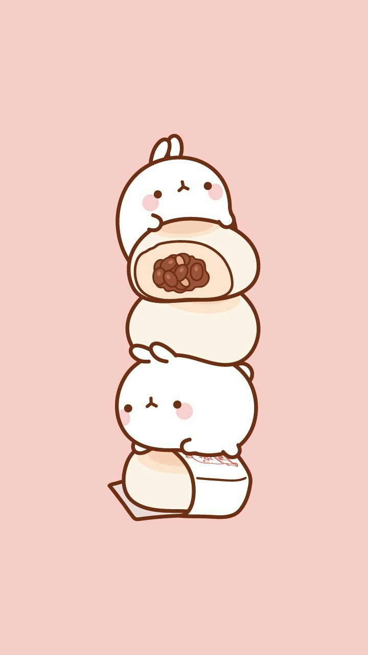 cute rabbit with buns