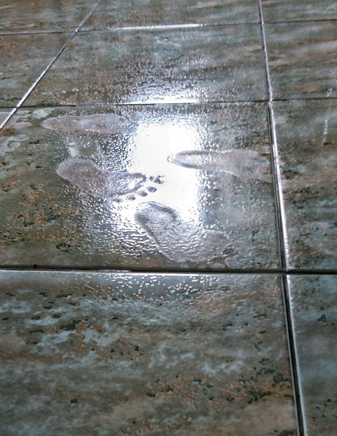 Baby footsteps