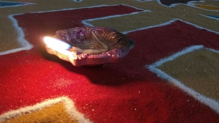 Rangoli..with light