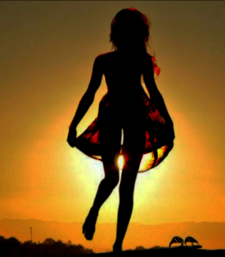 The girl