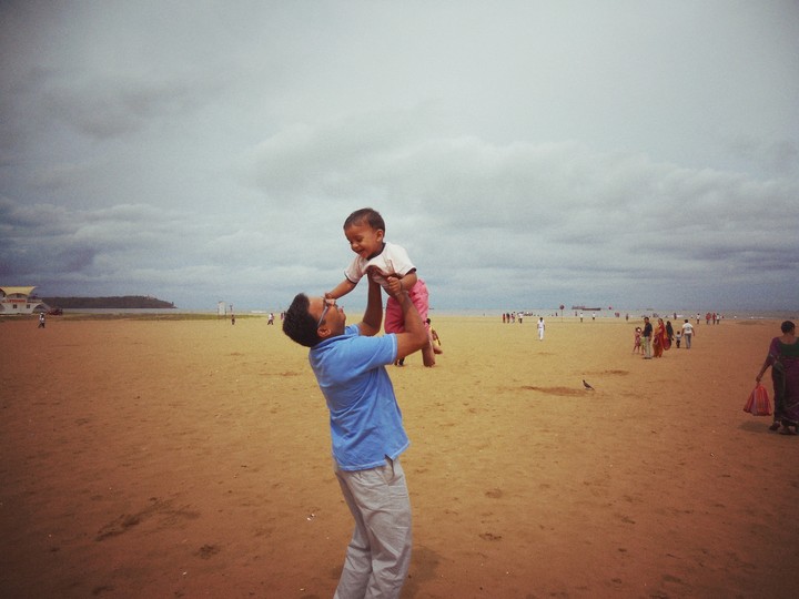 Father is the one who beats and shows us the way