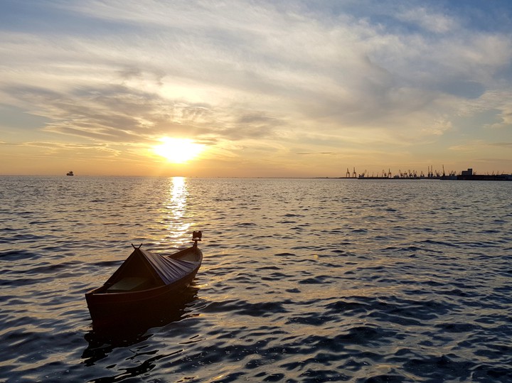 Boat at the sea