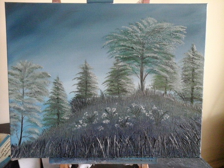 field of trees