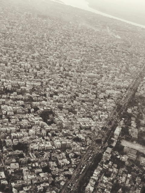 #Airview of patna #indigo #window