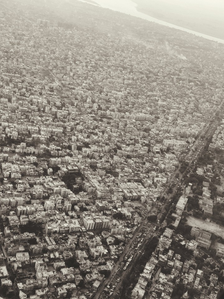 #Airview of patna #indigo #window