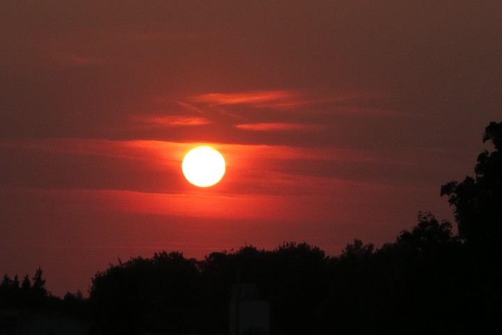 coucher de soleil