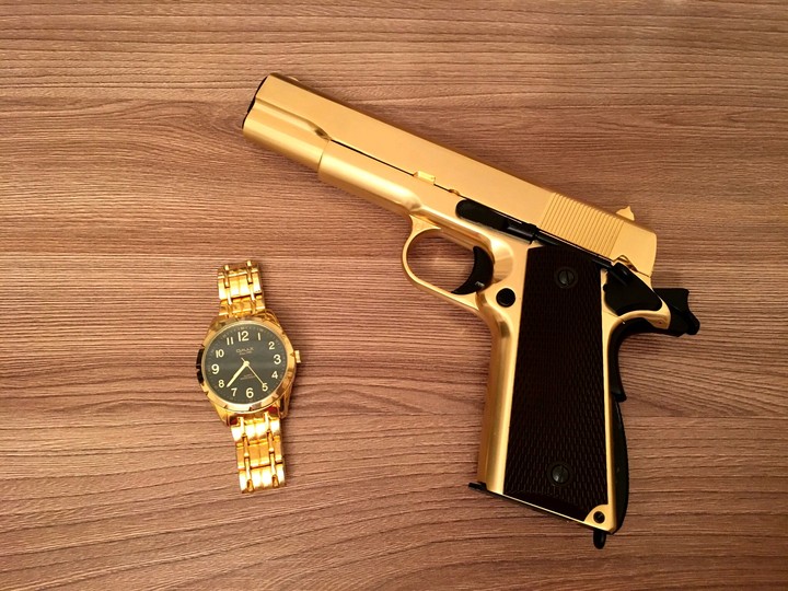 colt 1911A1 gold