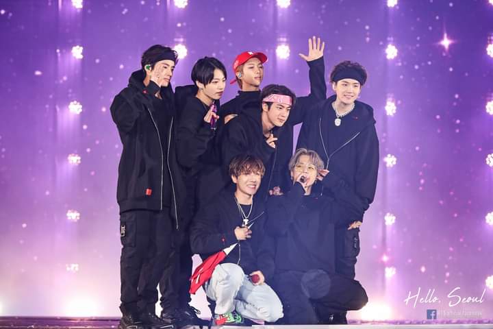 BTS at concert