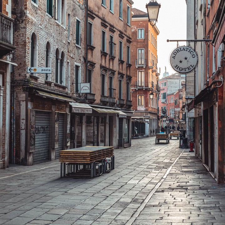 Venice during coronavirus outbreak