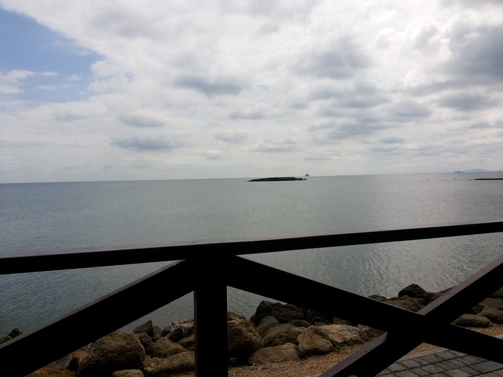 Baku. Shuvelan. Kaspian sea