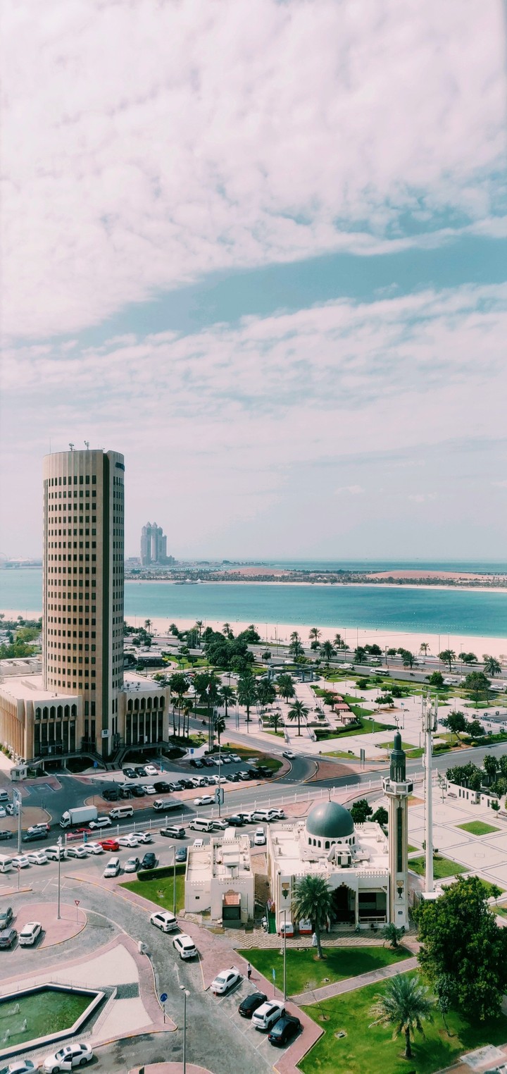 By the dessert sea