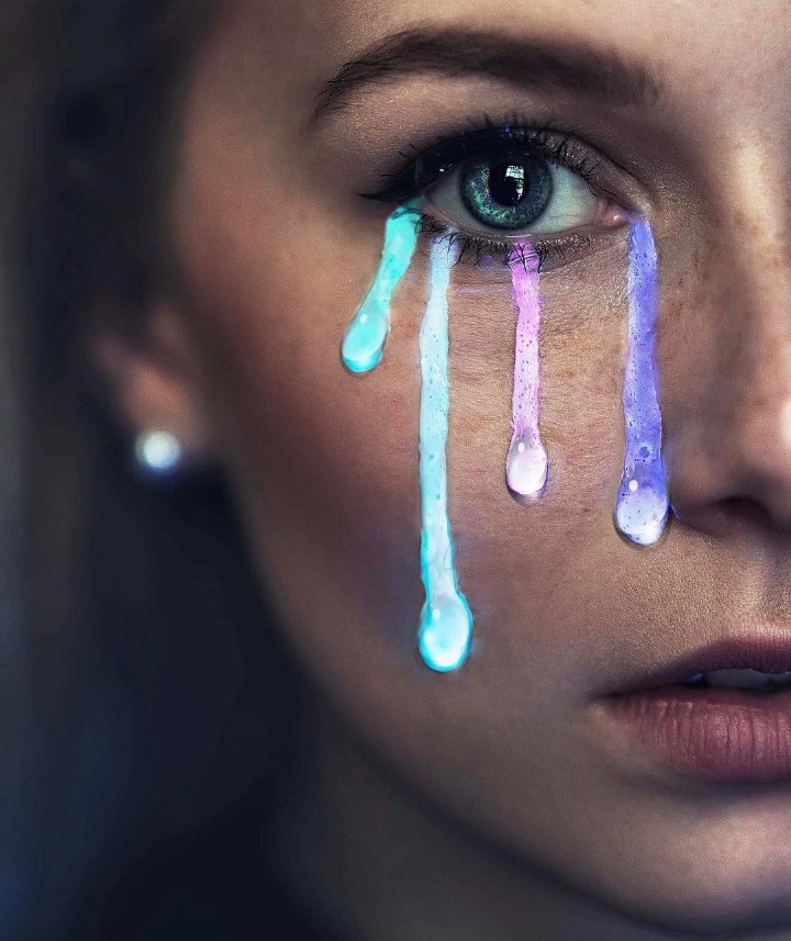 colorful tears