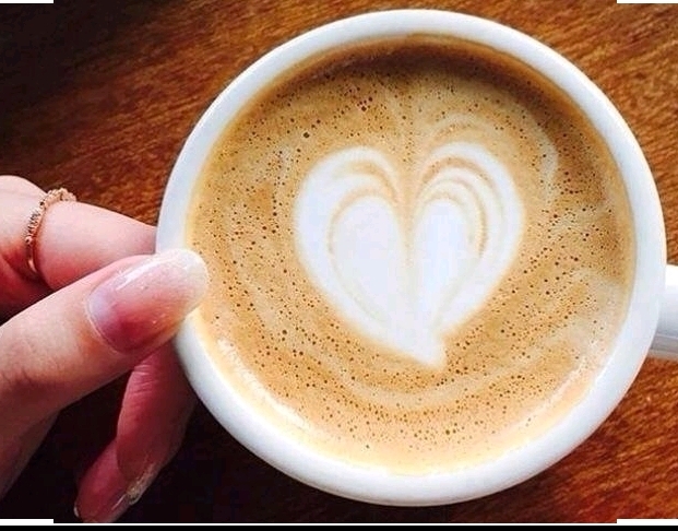 my hand☕☕