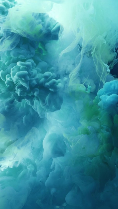 blue painting