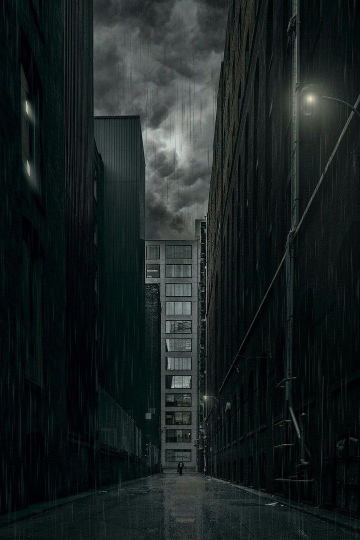 dark street